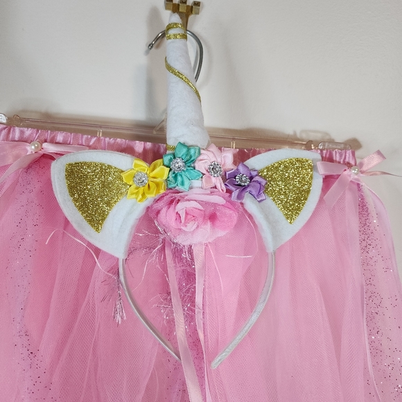 Unicorn Headband and Tutu costume - Picture 4 of 8